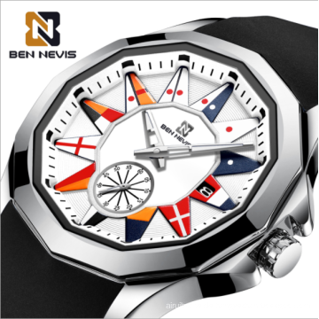 Neue BEN NEVIS BN3020G Luminous Calendar Herren Quarzuhr Sport Casual Business Armbanduhren